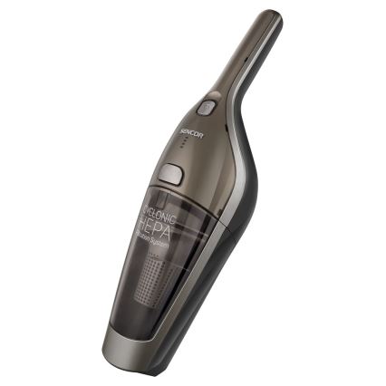 Sencor - Aspirador en barra con cepillo eléctrico giratorio 2en1 110W/21,6V 2000 mAh gris