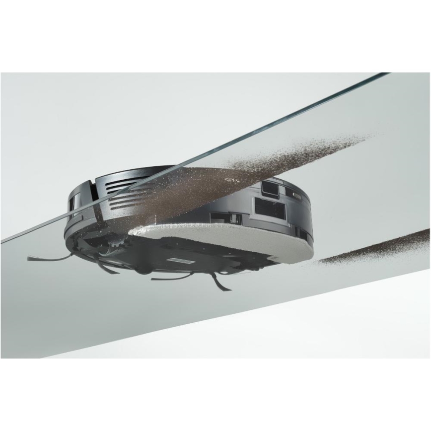 Sencor - Robot aspirador 2 en 1 con mopa, 16W/2600 mAh, Wi-Fi, negro + control remoto