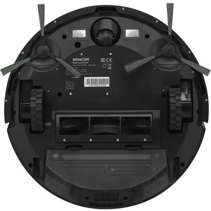 Sencor - Robot aspirador 2 en 1 con mopa, 16W/2600 mAh, Wi-Fi, negro + control remoto