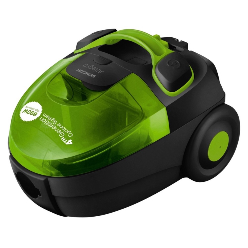 Sencor - Aspirador sin bolsa 1,5 l 890W/230V verde/negro