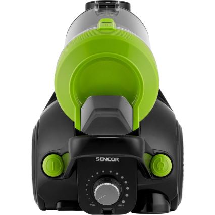 Sencor - Aspirador sin bolsa 2 l 700W/230V negro/verde