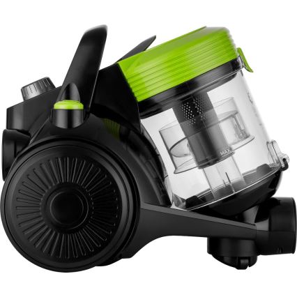 Sencor - Aspirador sin bolsa 2 l 700W/230V negro/verde