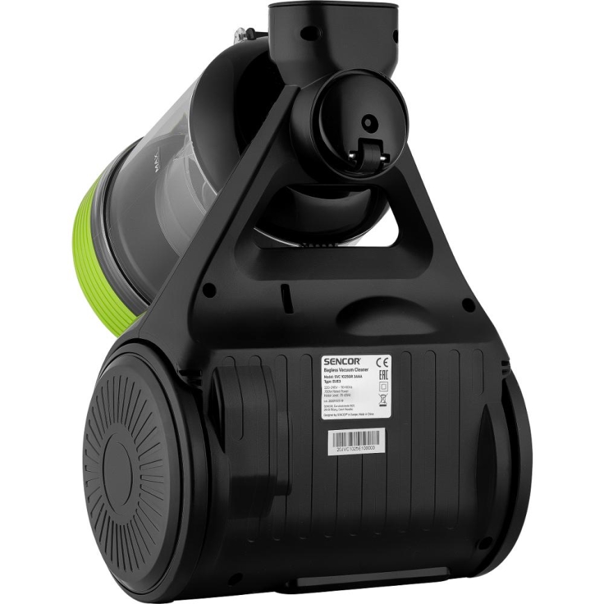 Sencor - Aspirador sin bolsa 2 l 700W/230V negro/verde