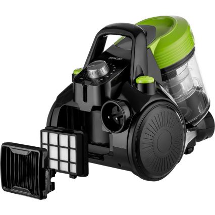 Sencor - Aspirador sin bolsa 2 l 700W/230V negro/verde