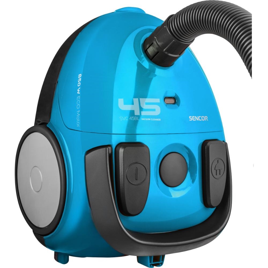 Sencor - Aspiradora con bolsa 1,5 l 850W/230V azul/negro