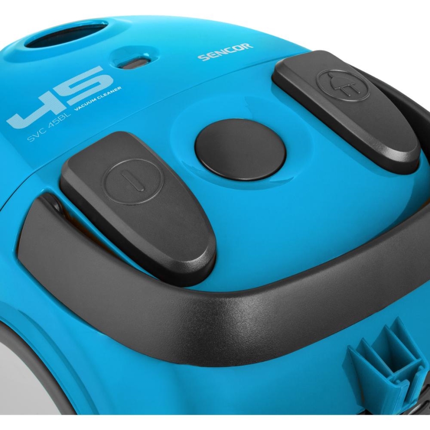 Sencor - Aspiradora con bolsa 1,5 l 850W/230V azul/negro
