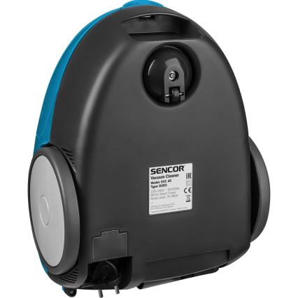 Sencor - Aspiradora con bolsa 1,5 l 850W/230V azul/negro