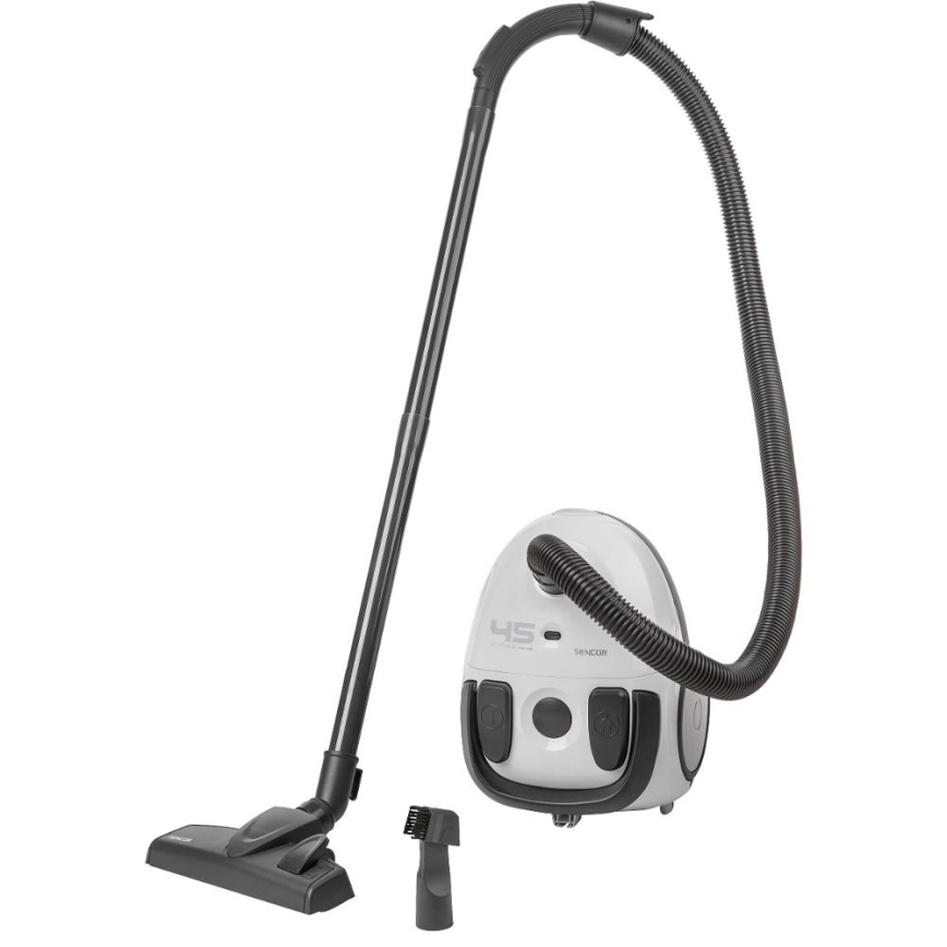 Sencor - Aspiradora con bolsa 1,5 l 850W/230V blanco
