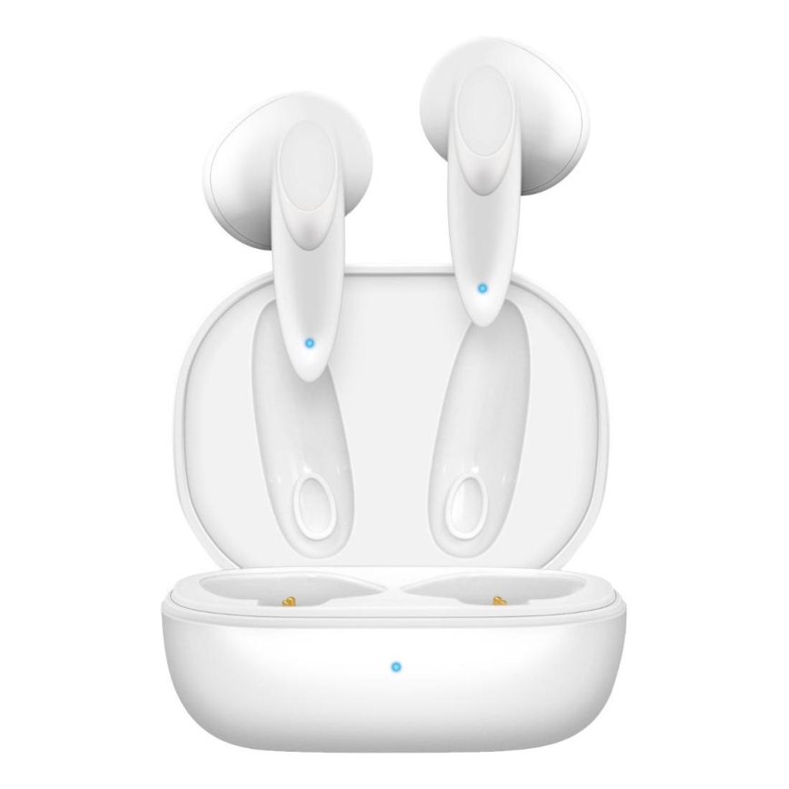 Sencor - Auriculares inalámbricos 230 mAh + 2x 25 mAh IPX4 blanco