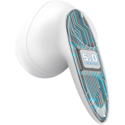 Sencor - Auriculares inalámbricos 230 mAh + 2x 25 mAh IPX4 blanco