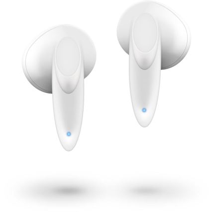 Sencor - Auriculares inalámbricos 230 mAh + 2x 25 mAh IPX4 blanco