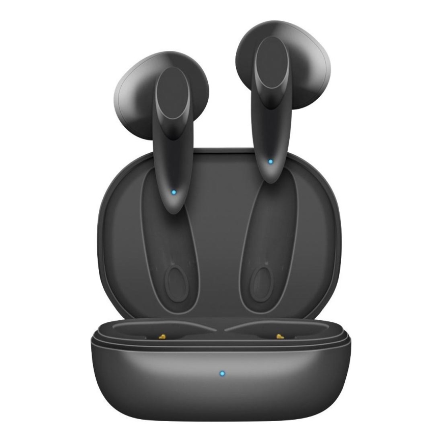 Sencor - Auriculares inalámbricos 230 mAh + 2x 25 mAh IPX4 negro