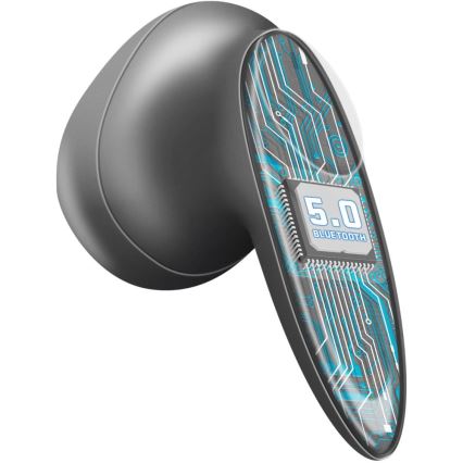 Sencor - Auriculares inalámbricos 230 mAh + 2x 25 mAh IPX4 negro