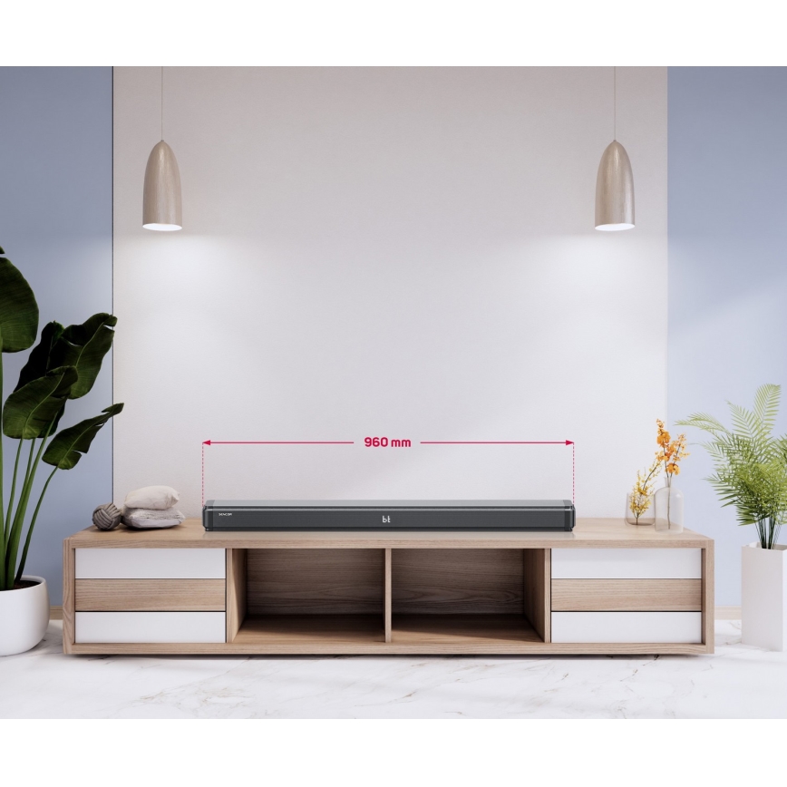 Sencor - Barra de sonido 200W/230V + mando a distancia