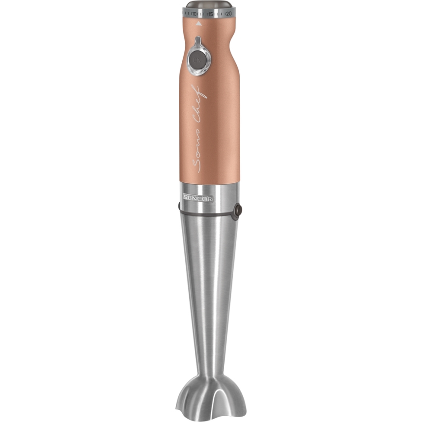 Sencor - Batidora de mano 4en1 1200W/230V acero inoxidable/cobre