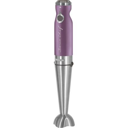 Sencor - Batidora de mano 4en1 1200W/230V acero inoxidable/morado