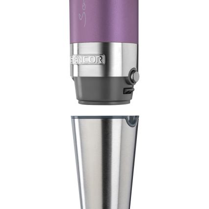 Sencor - Batidora de mano 4en1 1200W/230V acero inoxidable/morado