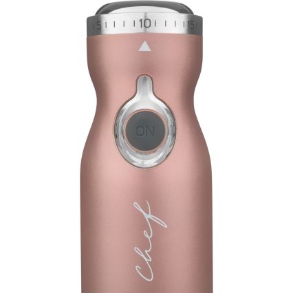 Sencor - Batidora de mano 4en1 1200W/230V acero inoxidable/oro rosa