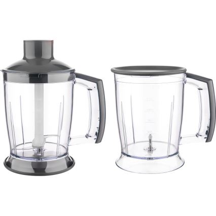 Sencor - Batidora de mano 4en1 1200W/230V acero inoxidable/oro rosa