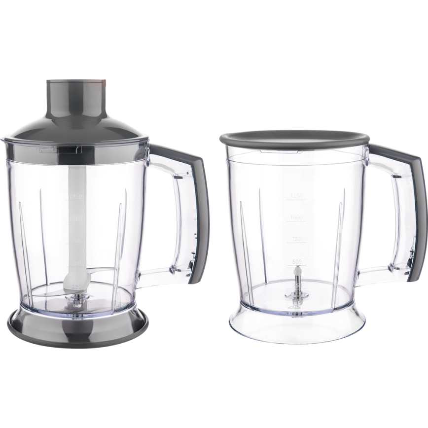 Sencor - Batidora de mano 4en1 1200W/230V acero inoxidable/oro rosa