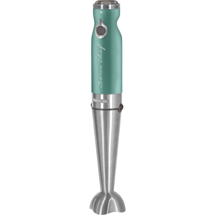 Sencor - Batidora de mano 4en1 1200W/230V acero inoxidable/turquesa