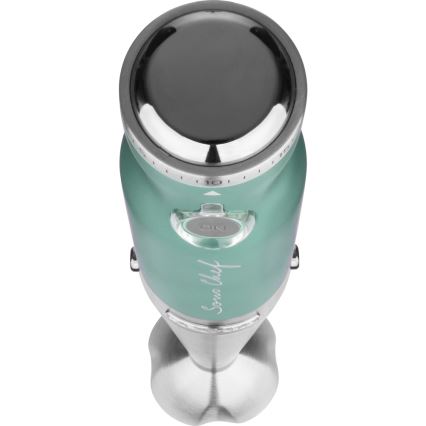 Sencor - Batidora de mano 4en1 1200W/230V acero inoxidable/turquesa