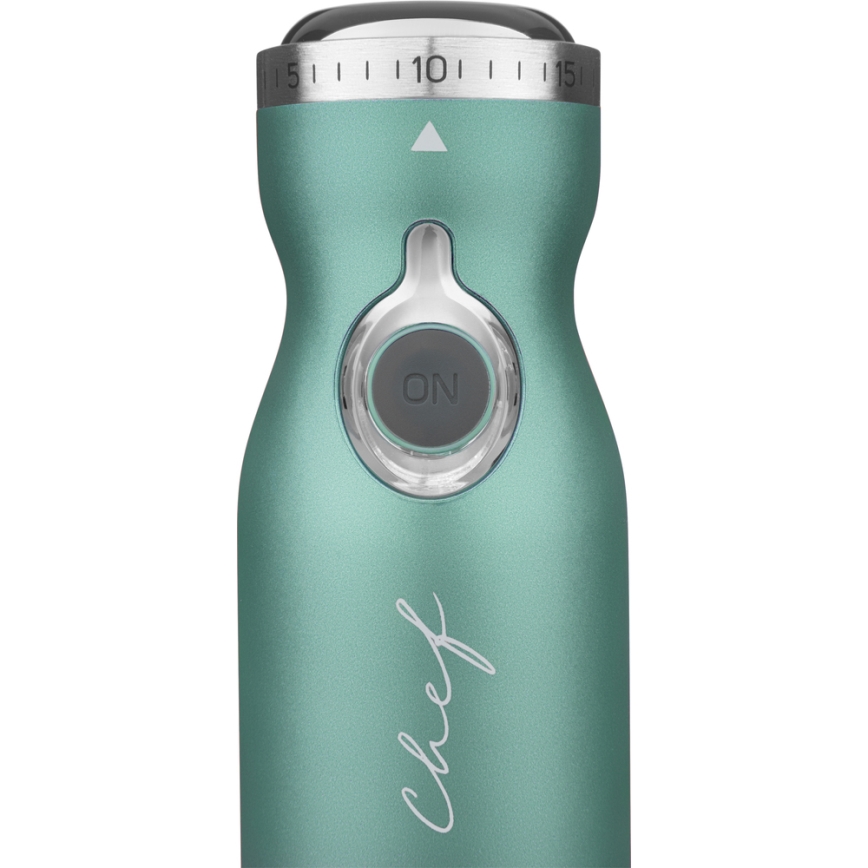 Sencor - Batidora de mano 4en1 1200W/230V acero inoxidable/turquesa