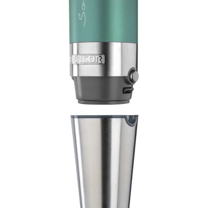 Sencor - Batidora de mano 4en1 1200W/230V acero inoxidable/turquesa