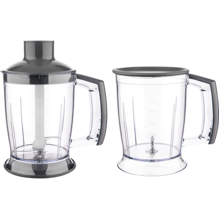 Sencor - Batidora de mano 4en1 1200W/230V acero inoxidable/turquesa