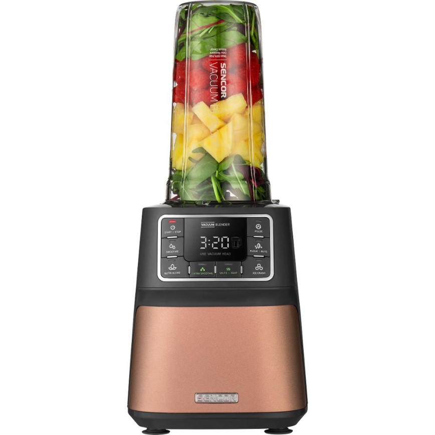 Sencor - Batidora de mesa al vacío 1500W/230V cobre