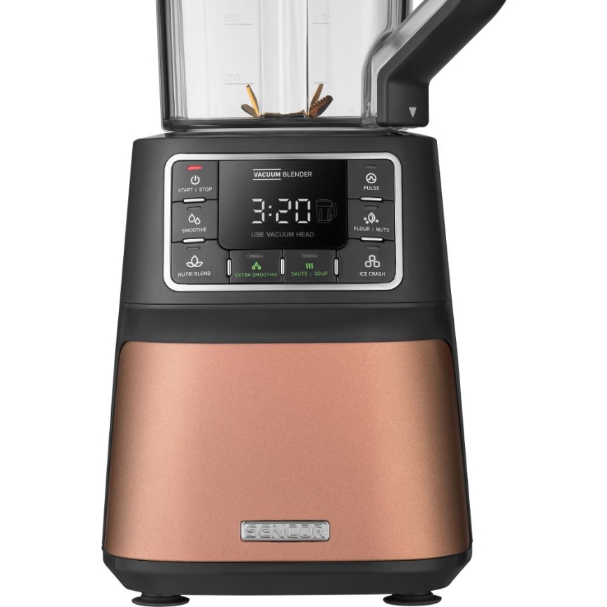 Sencor - Batidora de mesa al vacío 1500W/230V cobre