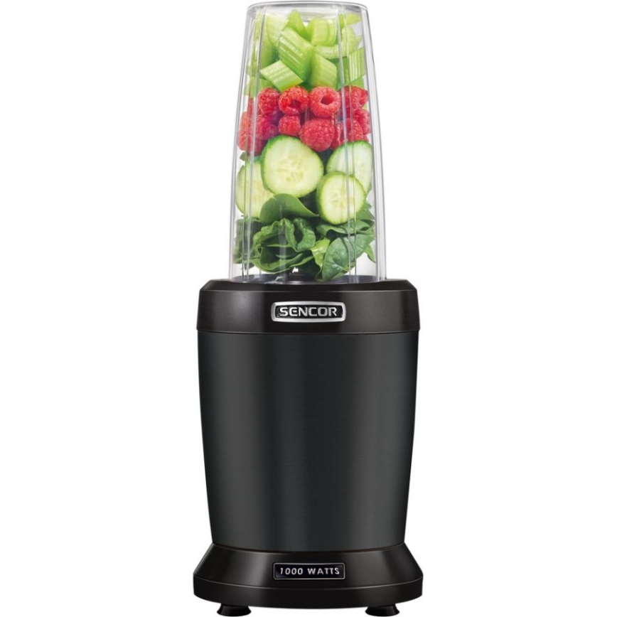 Sencor - Batidora de vaso 1000W/230V negro