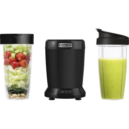 Sencor - Batidora de vaso 1000W/230V negro