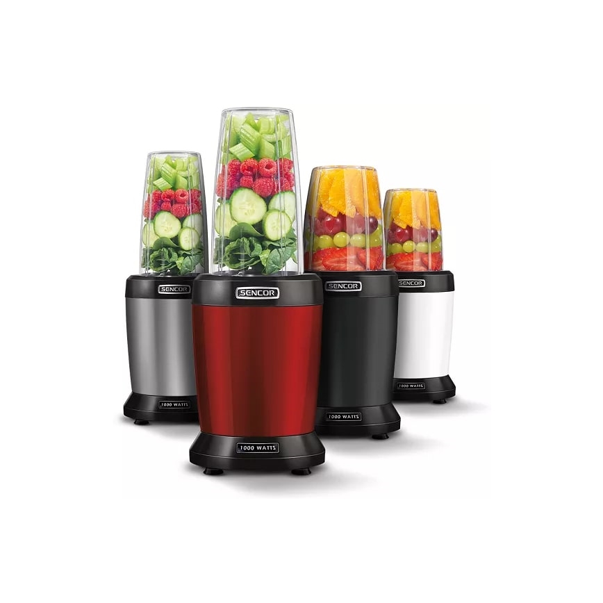 Sencor - Batidora de vaso 1000W/230V negro