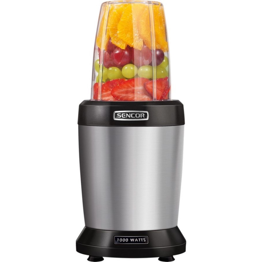 Sencor - Batidora de vaso 1000W/230V plata