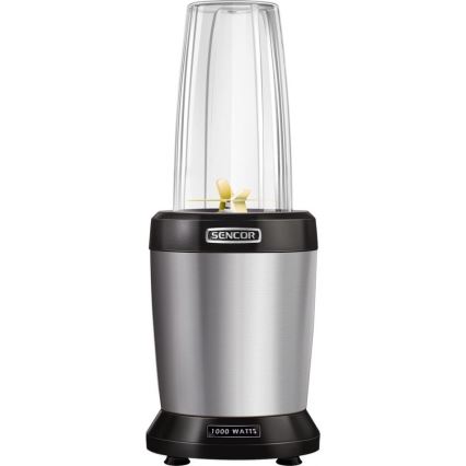 Sencor - Batidora de vaso 1000W/230V plata