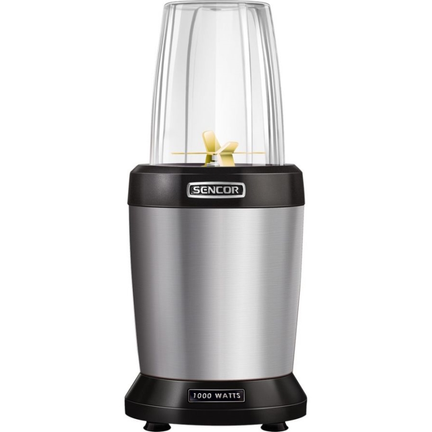 Sencor - Batidora de vaso 1000W/230V plata