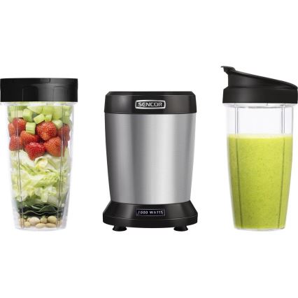 Sencor - Batidora de vaso 1000W/230V plata