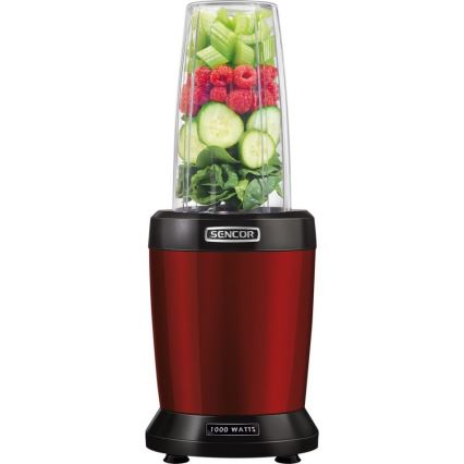 Sencor - Licuadora Nutri Smoothie 1000W/230V roja