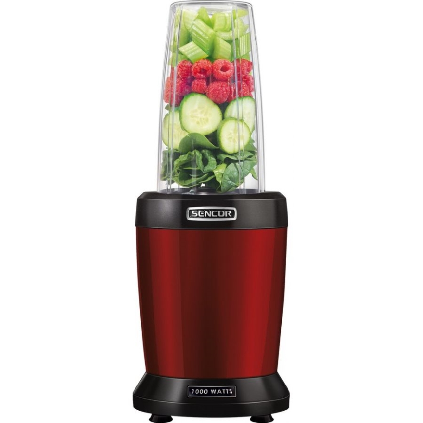 Sencor - Licuadora Nutri Smoothie 1000W/230V roja