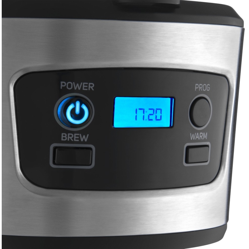 Sencor - Cafetera de goteo con pantalla LCD 700W/230V