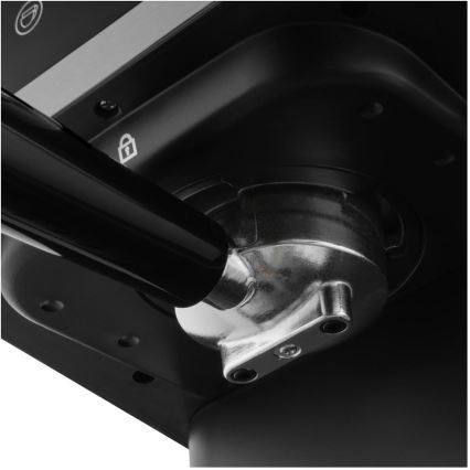 Sencor - Cafetera espresso de palanca 1050W/230V negra/cromo mate