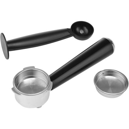 Sencor - Cafetera espresso de palanca 1050W/230V negra/cromo mate