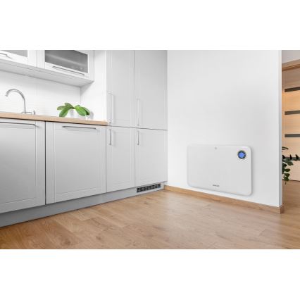 Sencor - Calefactor convectivo con pantalla LCD y termostato 750W/1500W/230V IP24