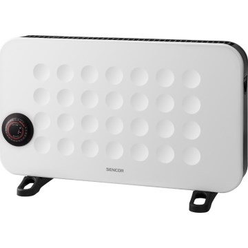 Sencor - Calefactor/convector eléctrico 750/1250/2000W con termostato