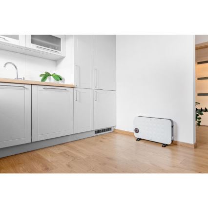 Sencor - Calefactor/convector eléctrico 750/1250/2000W con termostato