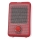 Sencor - Calefactor de aire caliente 600W/230V rojo/blanco