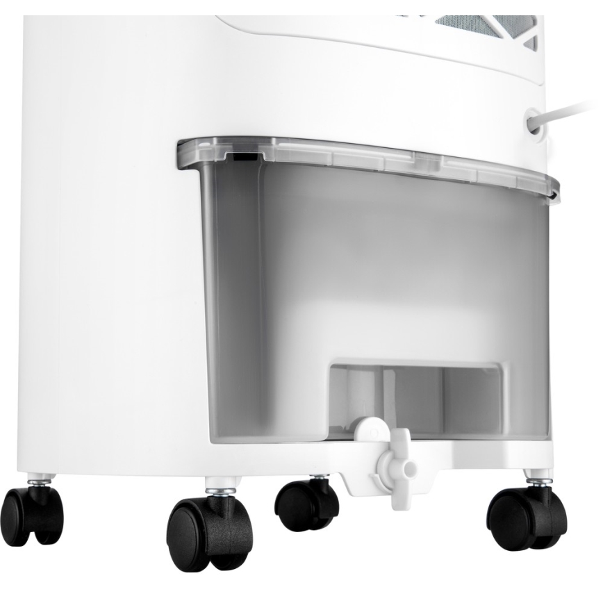 Sencor - Climatizador móvil con pantalla LED 3en1 45W/230V blanco + mando a distancia