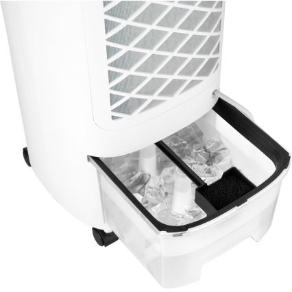 Sencor - Climatizador móvil con pantalla LED 3en1 45W/230V blanco + mando a distancia