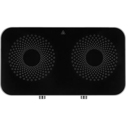 Sencor - Cocina vitrocerámica de dos placas con pantalla LCD 3500W/230V